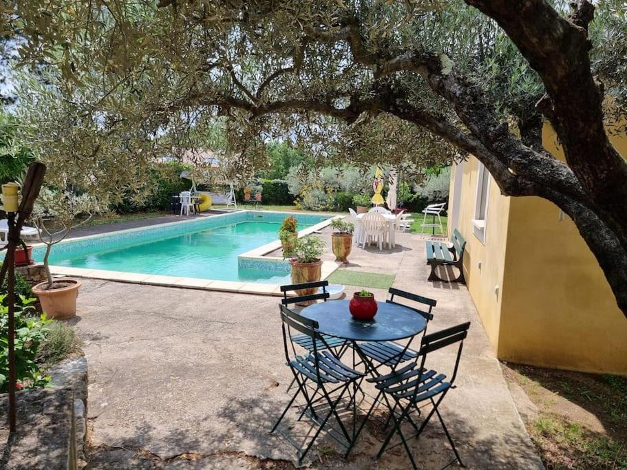Gite Avec Piscine Au Coeur De La Vallee De La Ceze Saint-Laurent-de-Carnols 外观 照片
